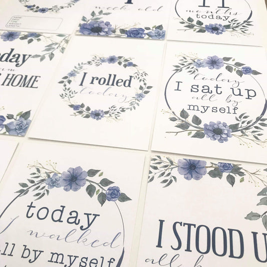 Pregnancy & Baby Milestone Cards- set of 29 cards image 1