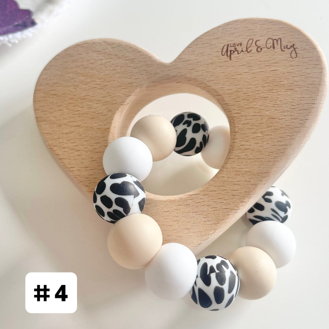 READY TO SHIP - Beechwood Shape Teether