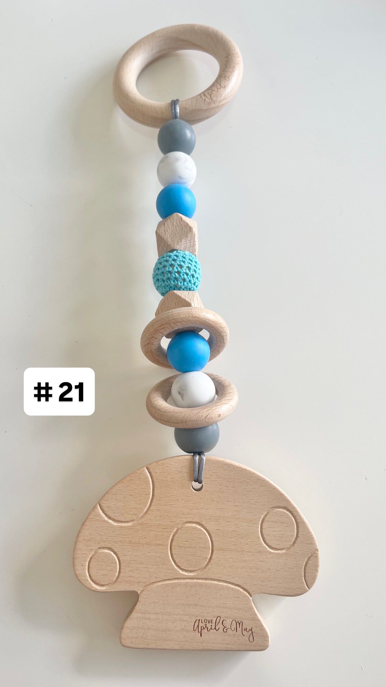 READY TO SHIP - Pram Play Teether & Rattle