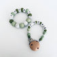 Personalised Dummy chain & Teething ring Set image 4