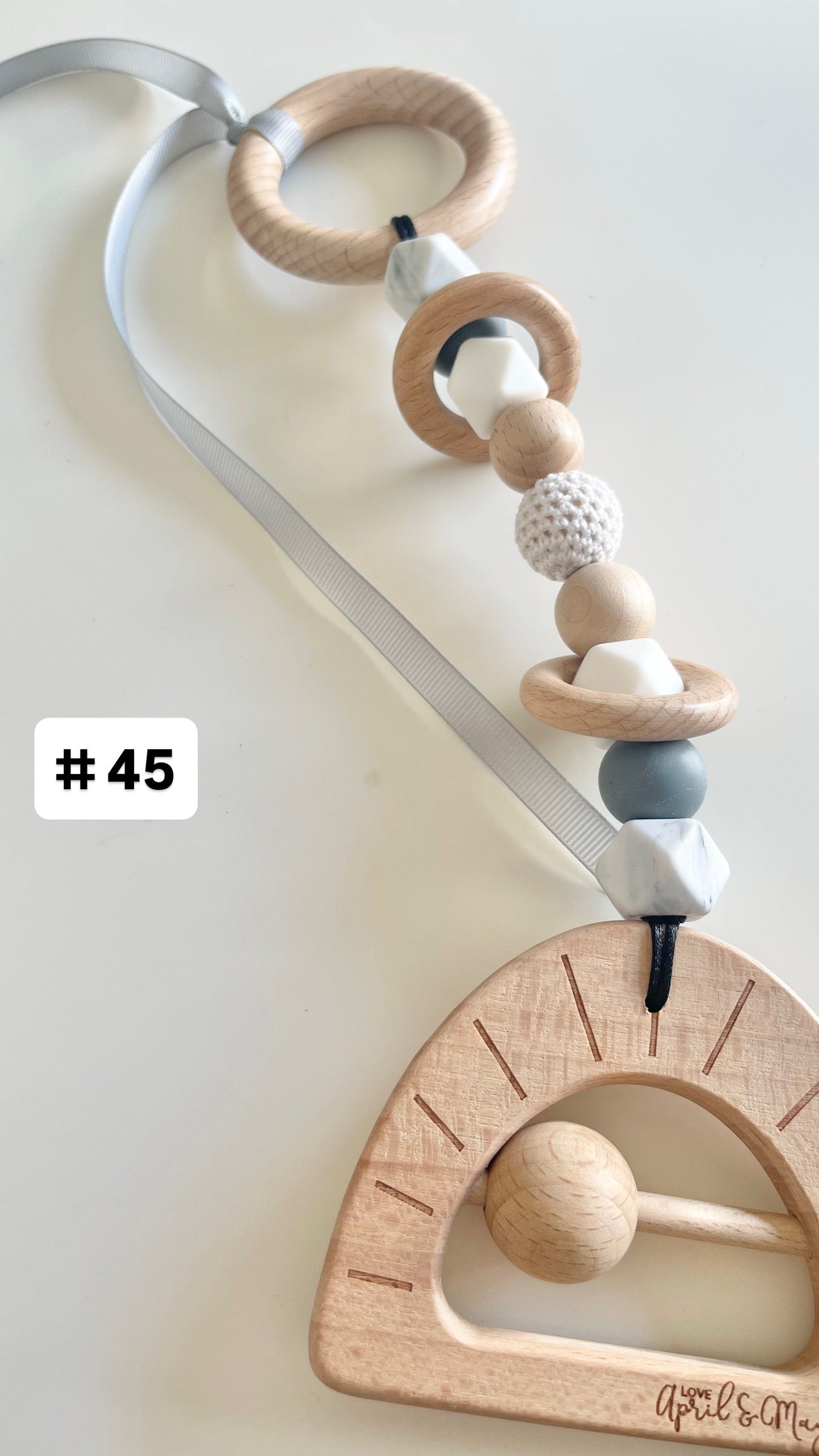 READY TO SHIP - Pram Play Teether & Rattle