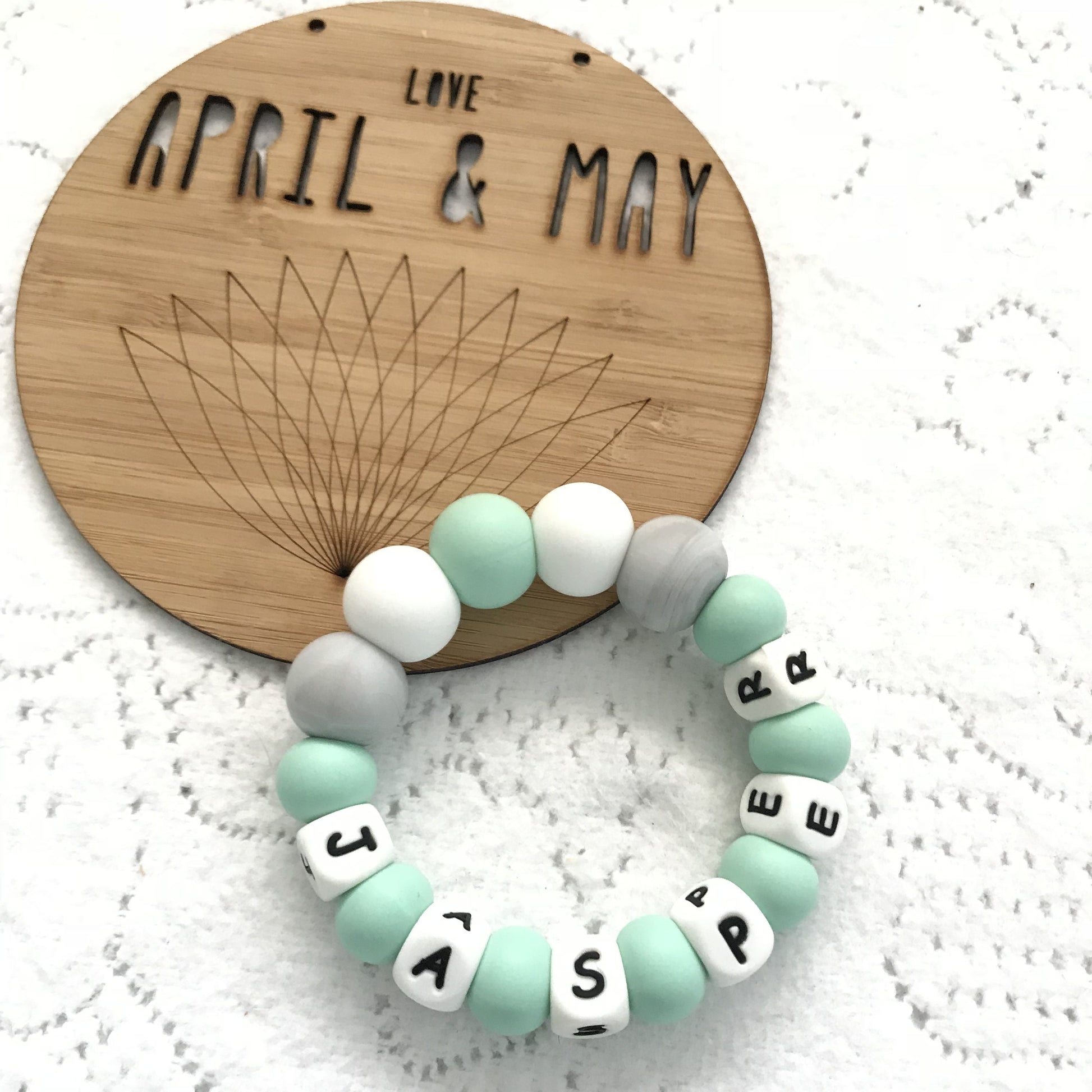 Personalised Teething rings image 8