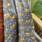 Flannelette Swaddles - N - Orange Fox image