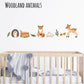 Fabric Wall Decals - Woodland animals image