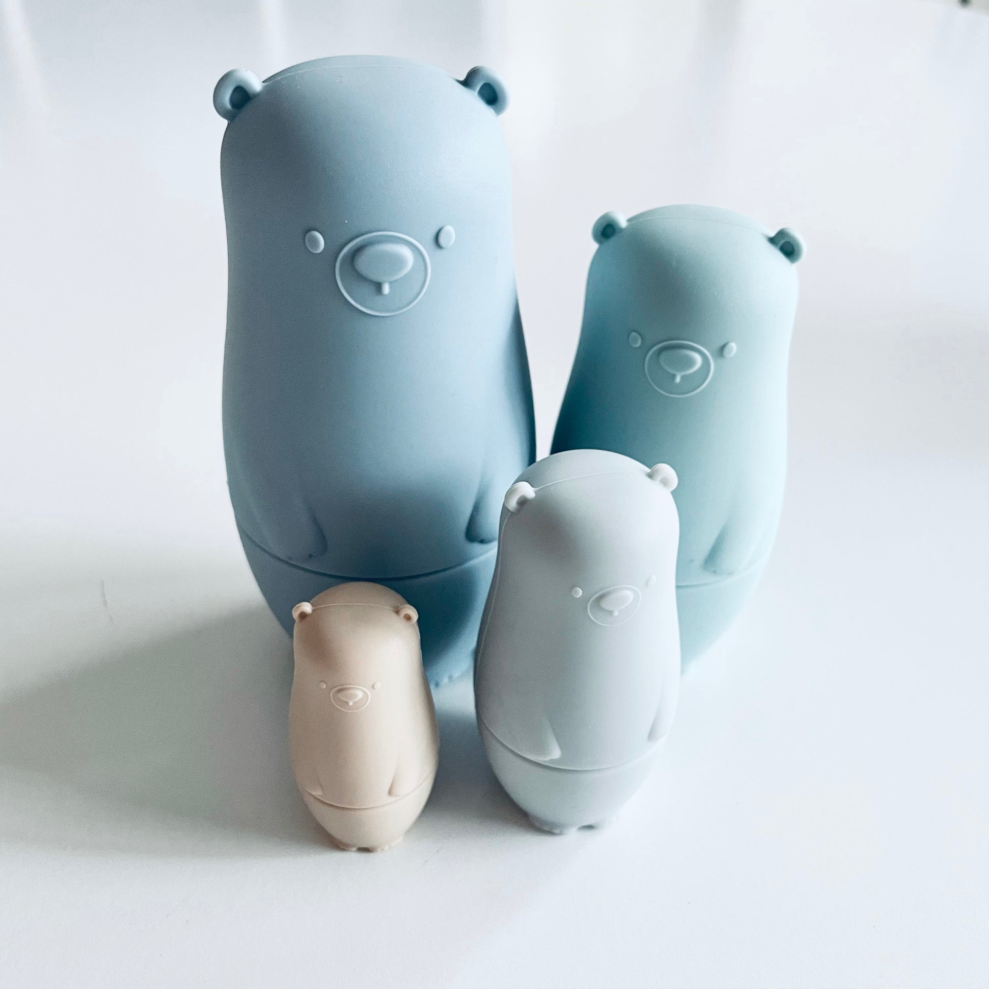 Silicone Bear Nesting Toy image 4