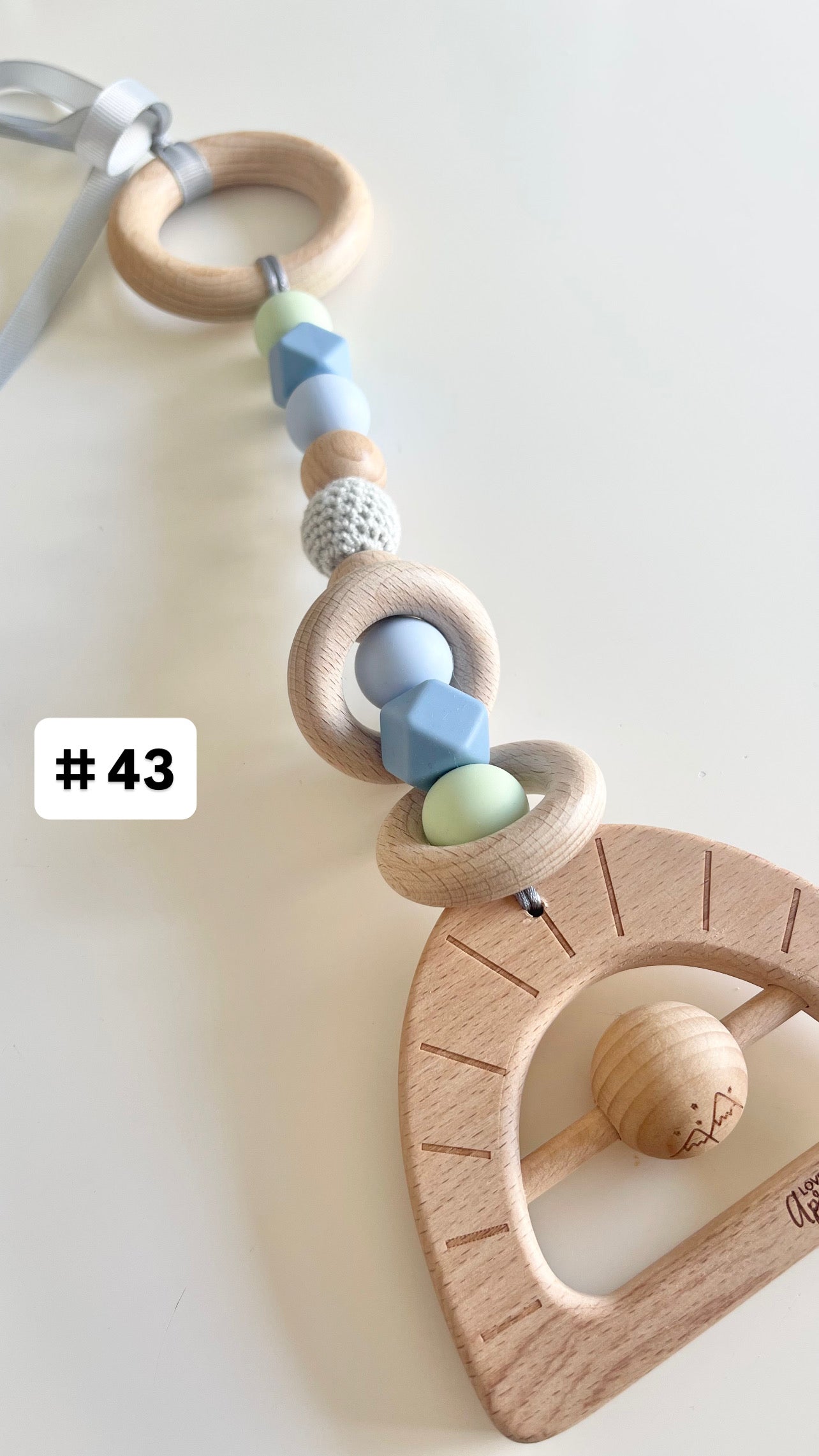 READY TO SHIP - Pram Play Teether & Rattle