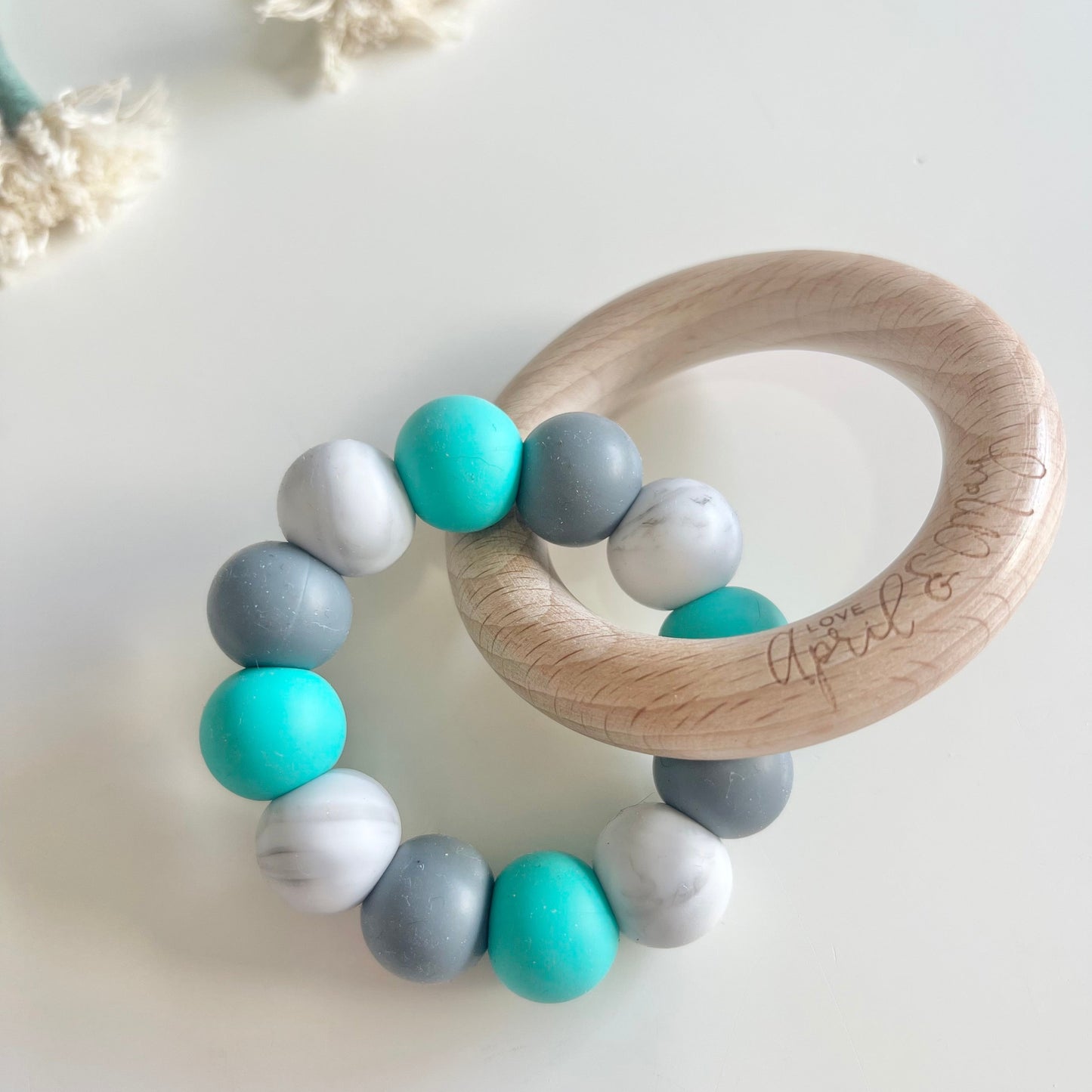 READY TO SHIP - Beechwood Shape Teether