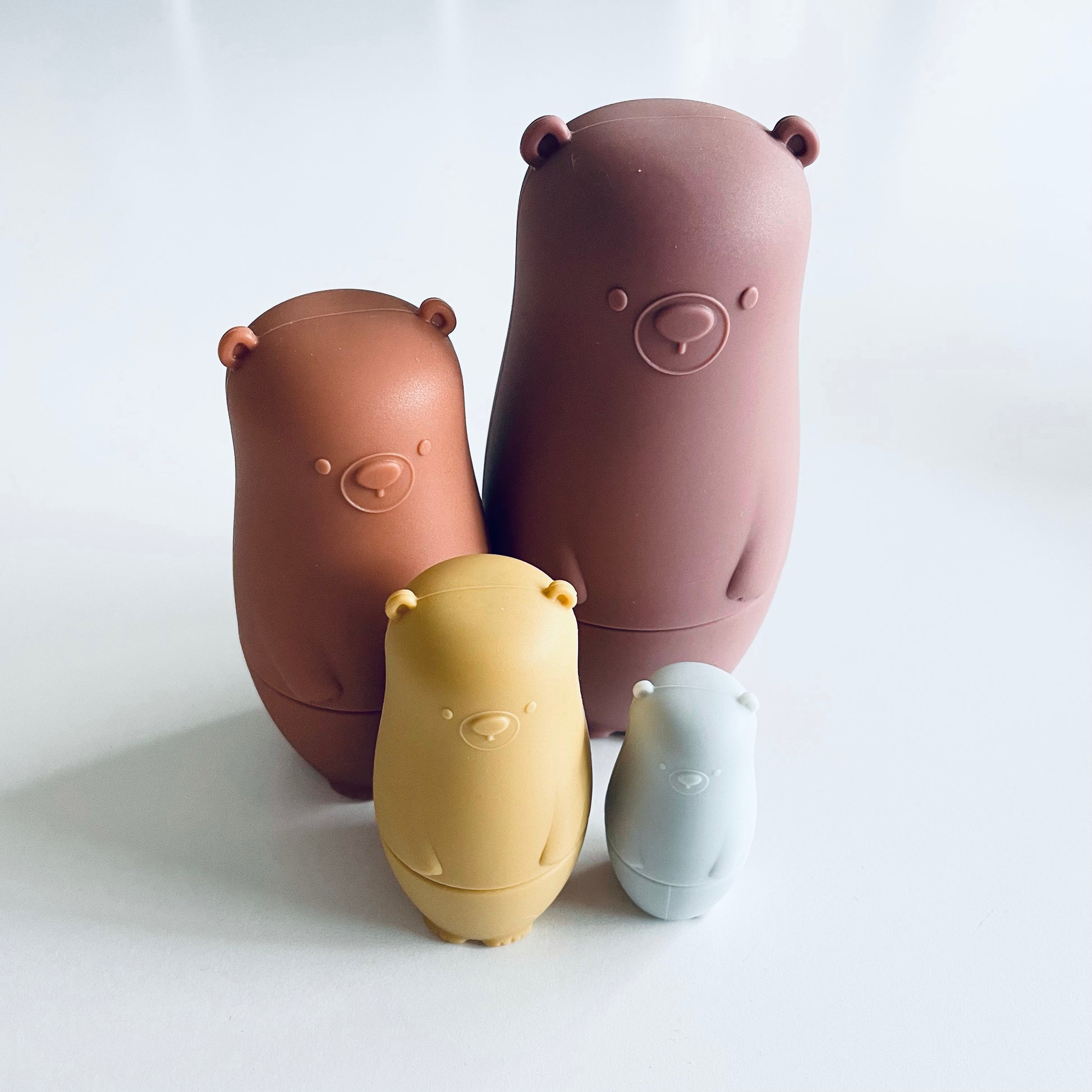 Silicone Bear Nesting Toy image 8
