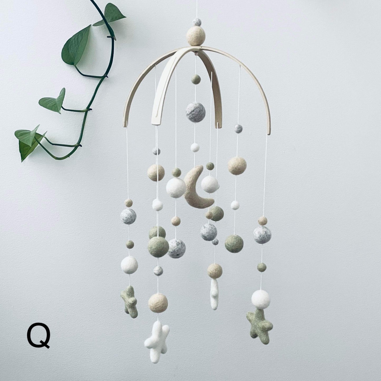 Moon & Stars Baby Mobile image 17