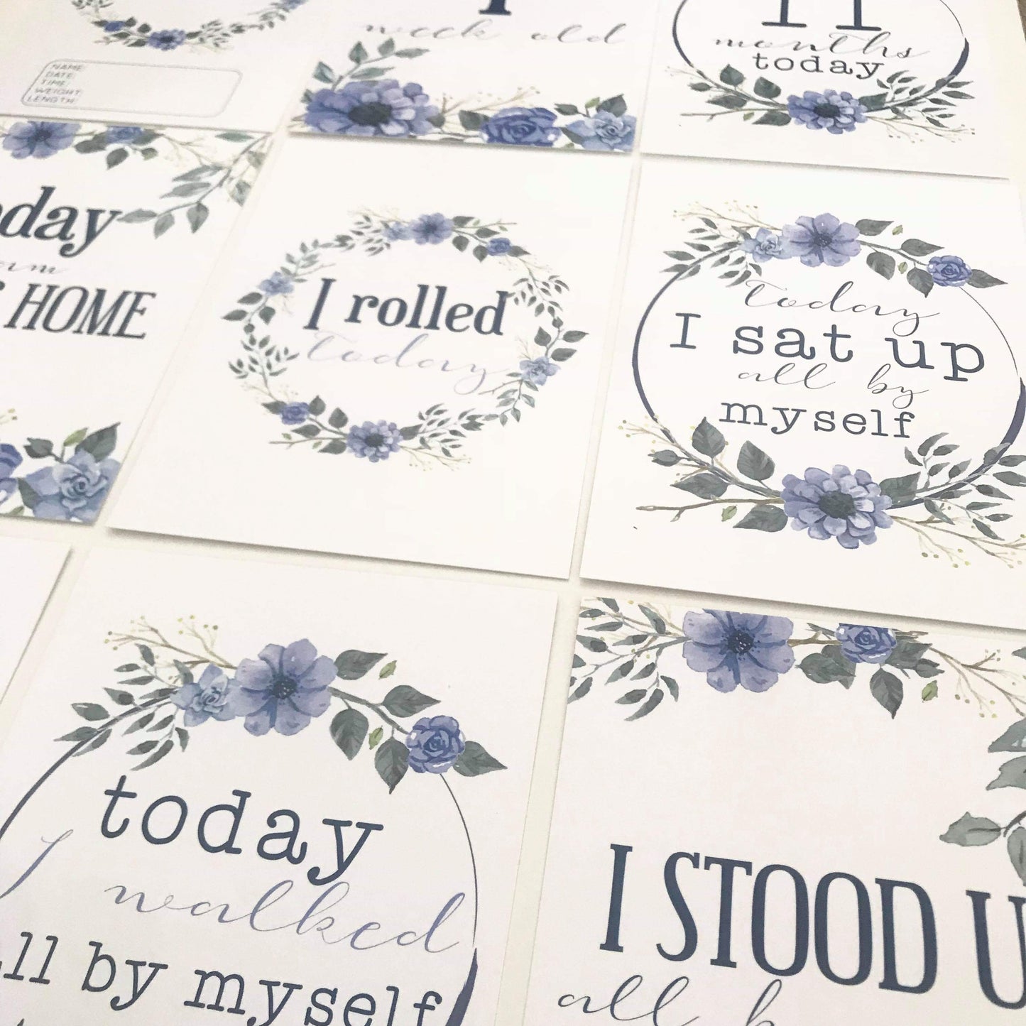 Pregnancy & Baby Milestone Cards- set of 29 cards image 1