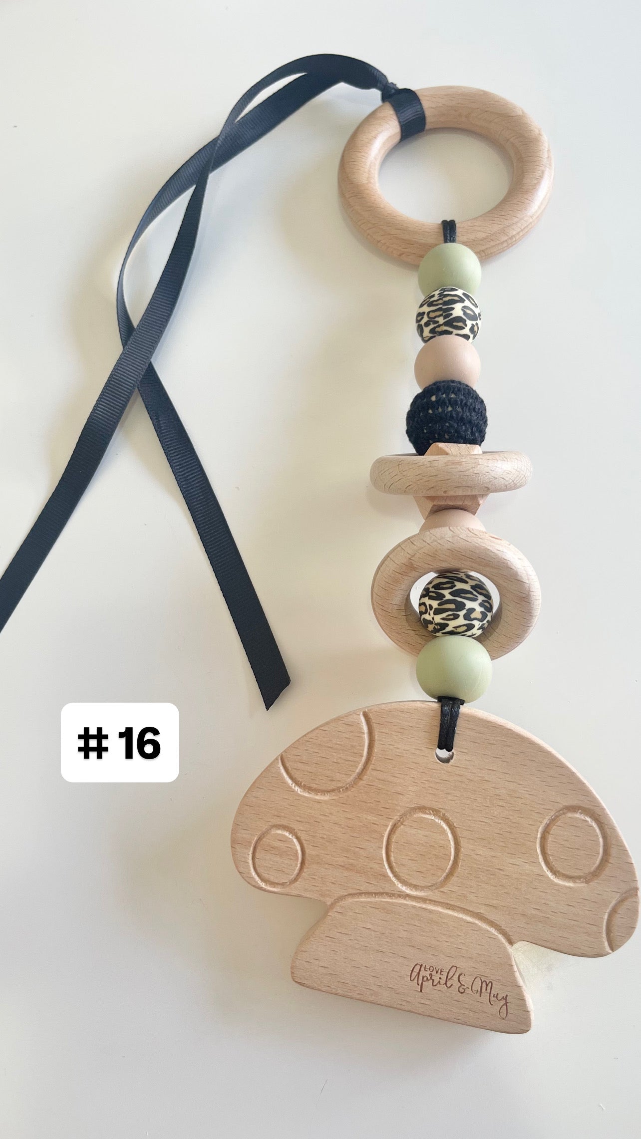 READY TO SHIP - Pram Play Teether & Rattle