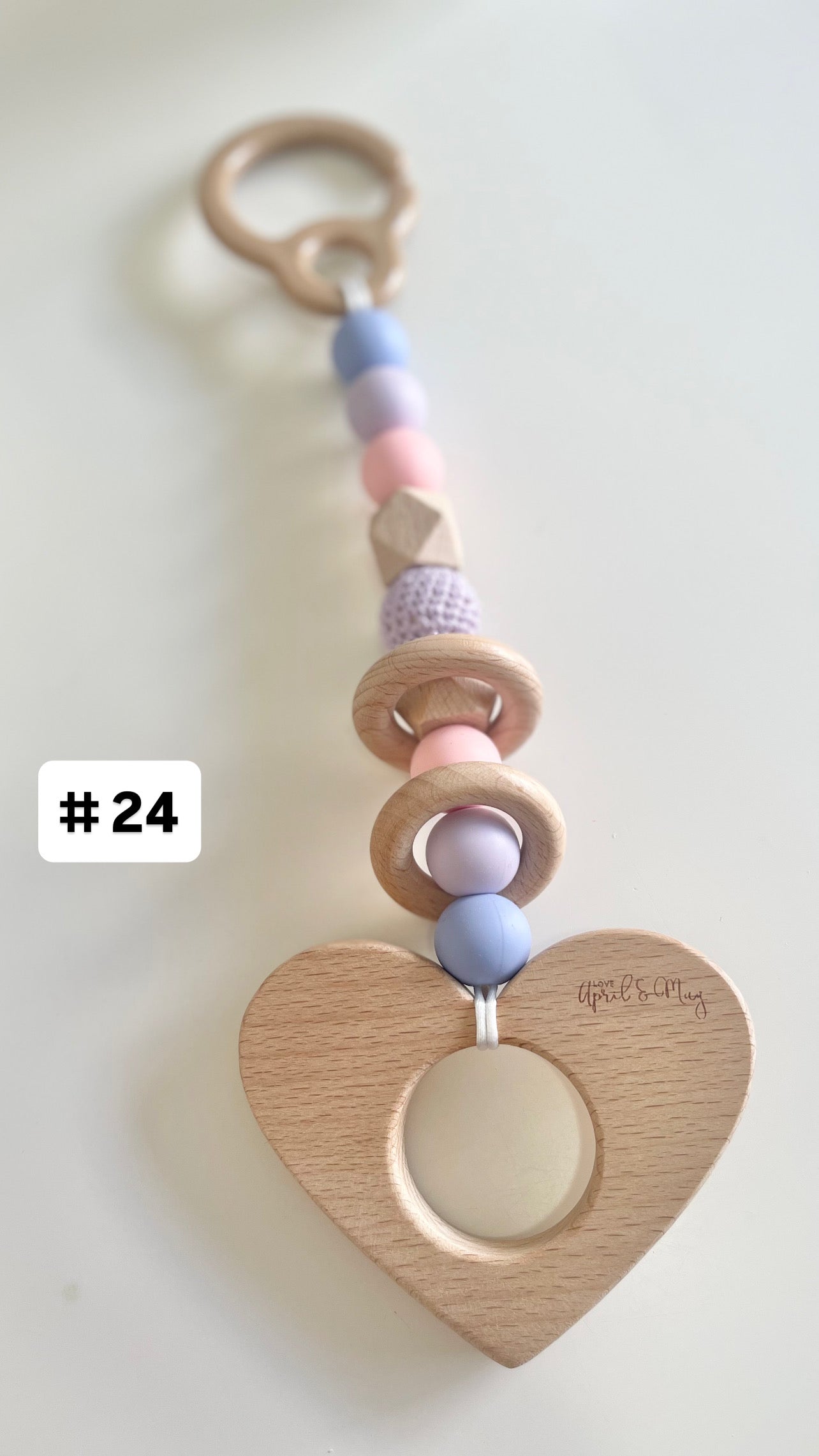 READY TO SHIP - Pram Play Teether & Rattle