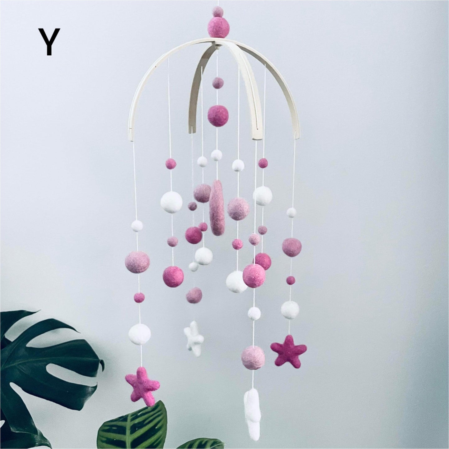 Moon & Stars Baby Mobile image 25