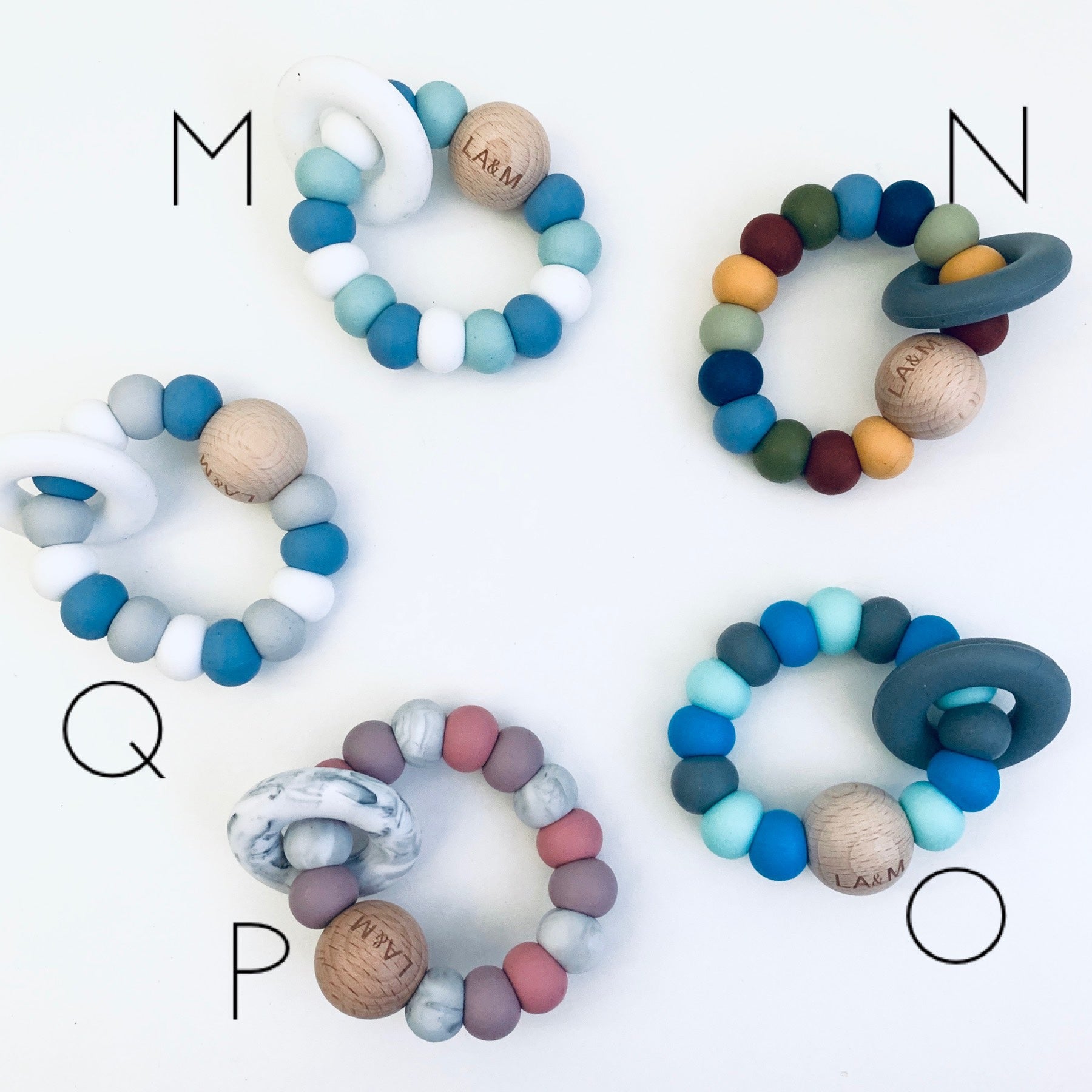 Ruby teething rings image 3