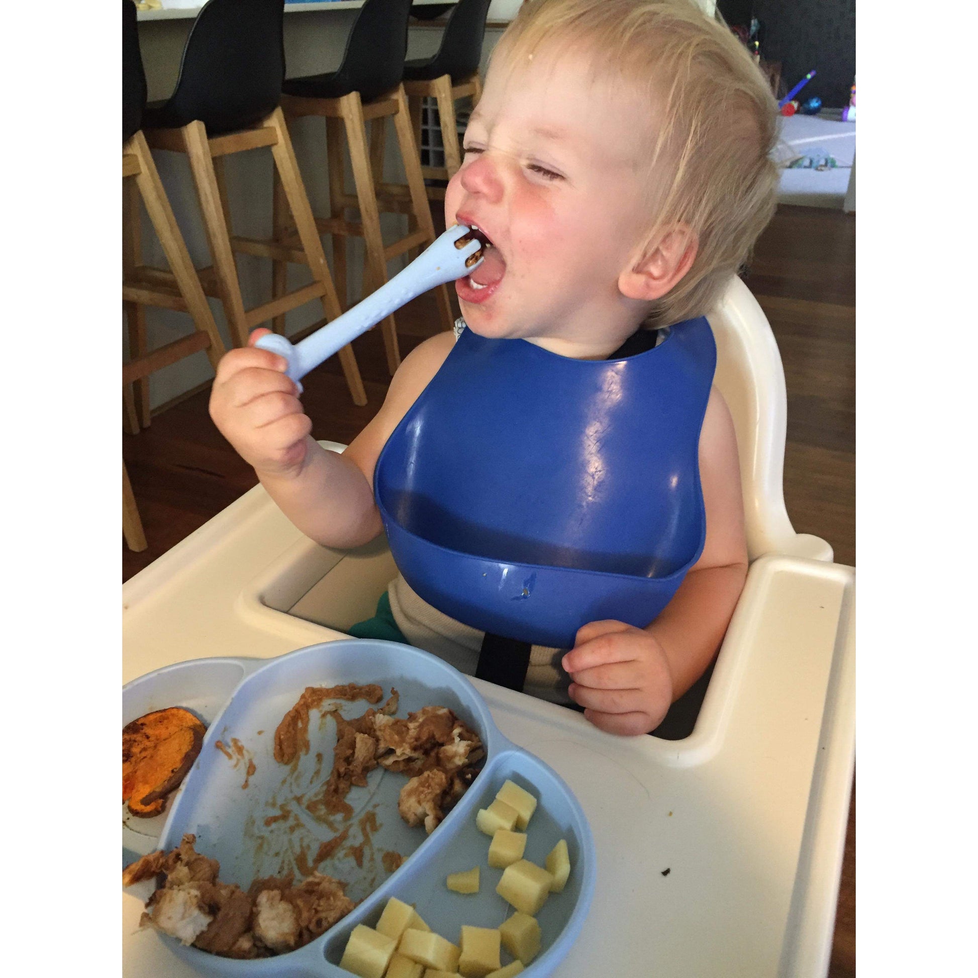 Silicone Cutlery - Baby Sporks and Spoons image