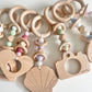 Beechwood Keepsake Teether & Rattle