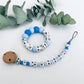 Personalised Dummy chain & Teething ring Set image 3