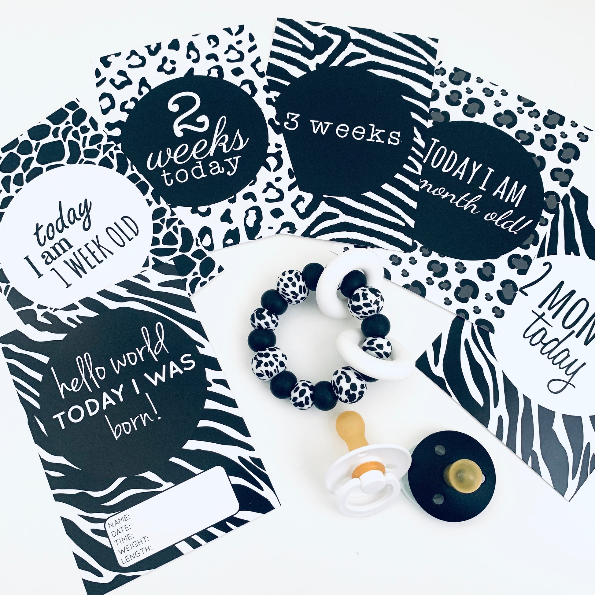 Pregnancy & Baby Milestone Cards- set of 29 cards image 7