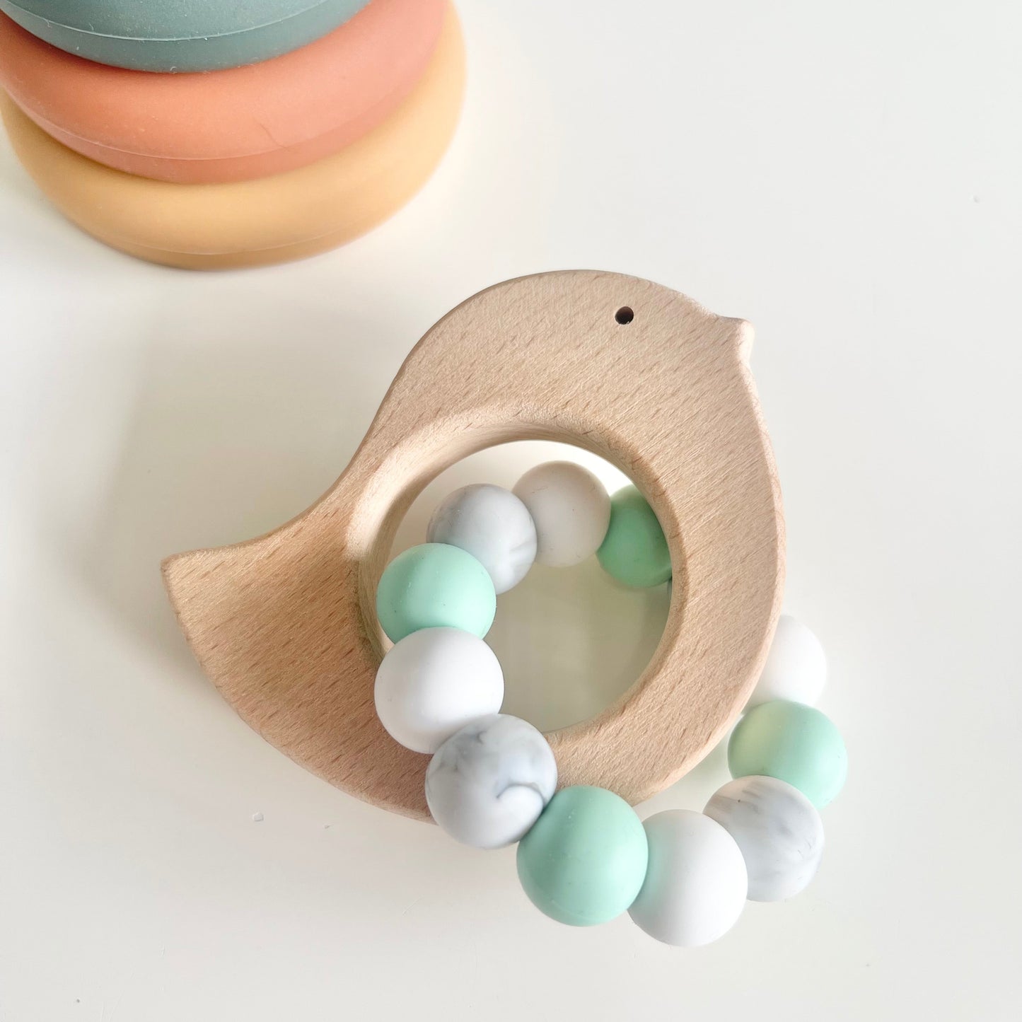 Beechwood Shape Teether (W)