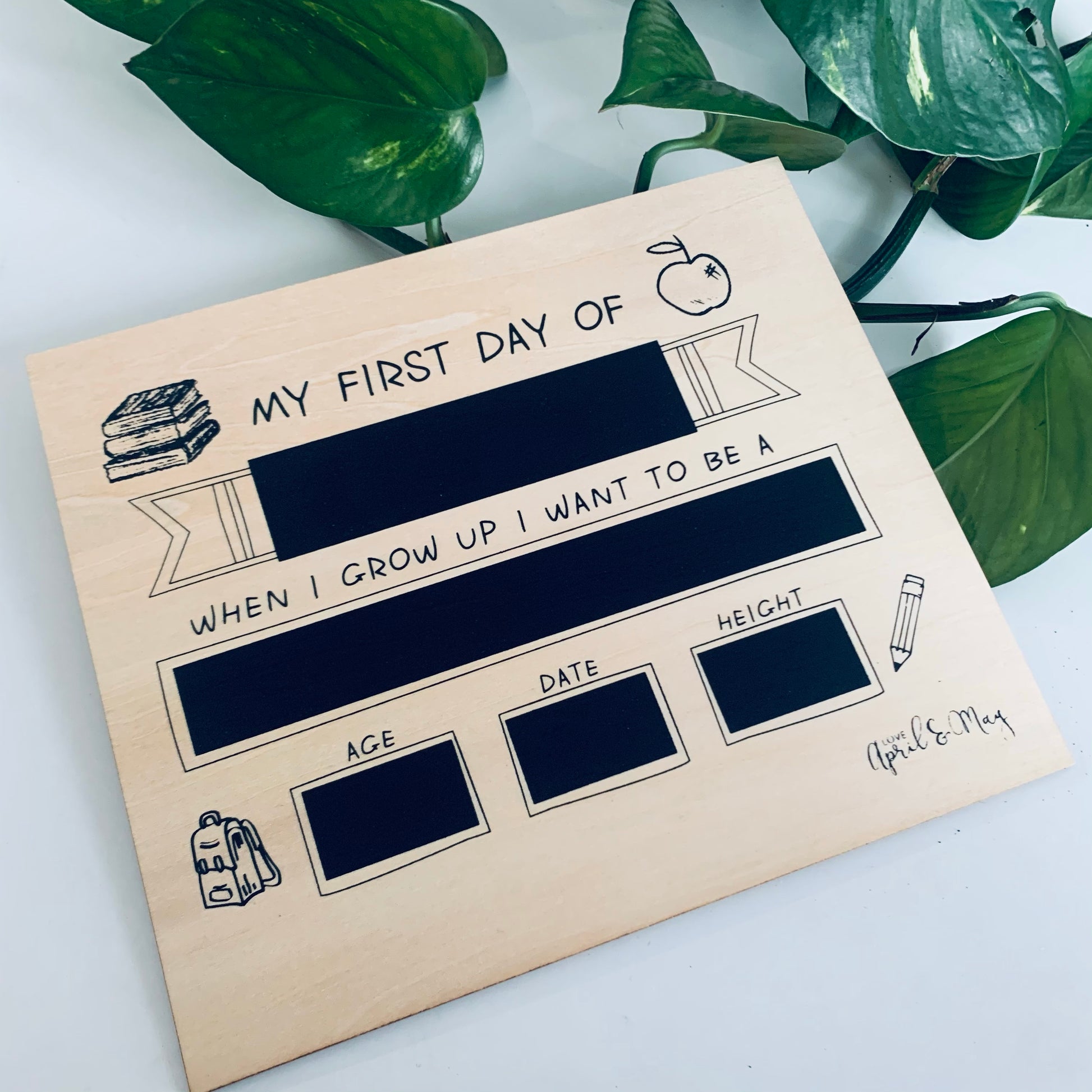 My First Day Boards image 2