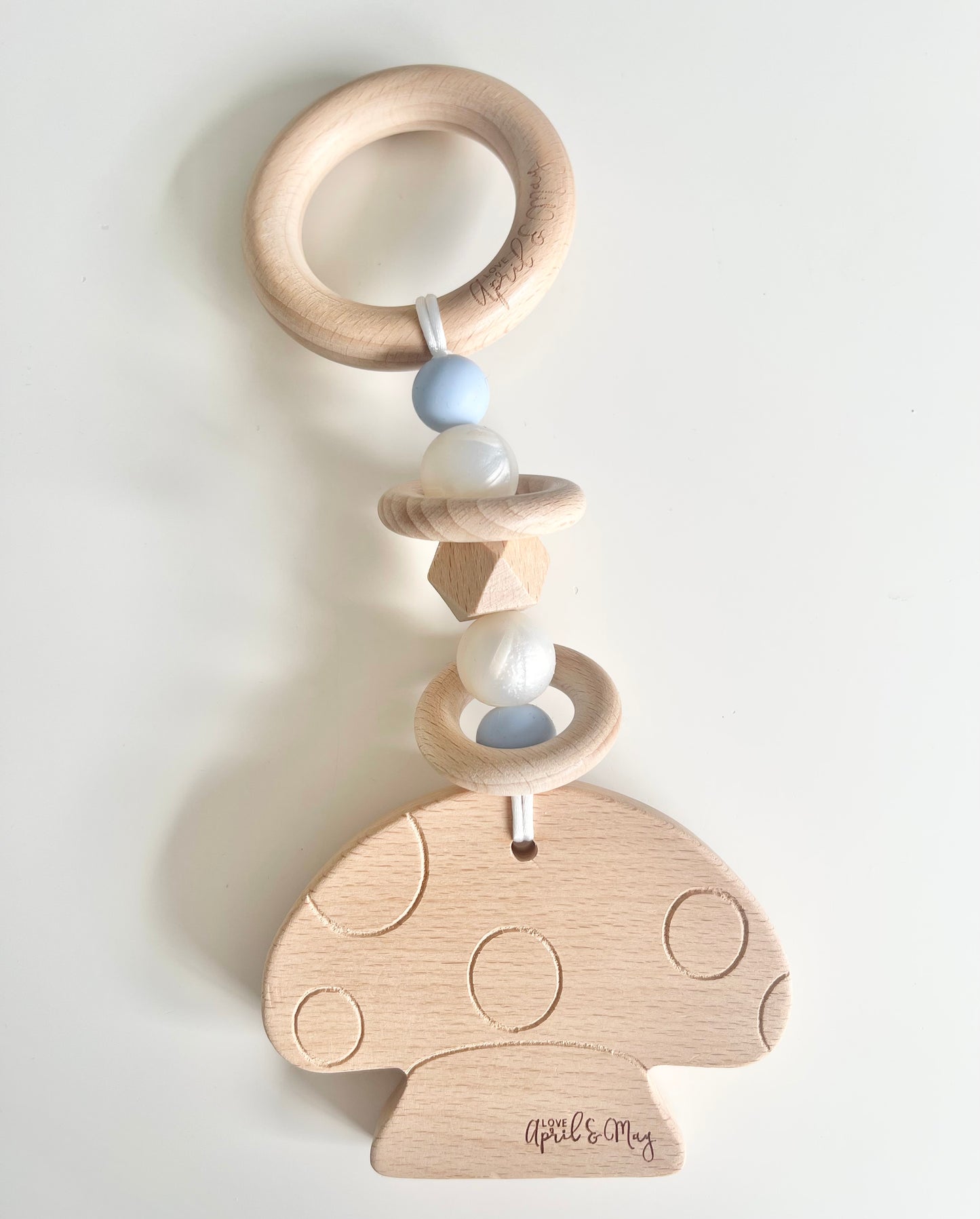 Beechwood Keepsake Teether & Rattle
