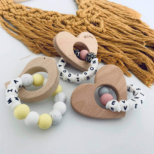 Personalised Shape Teether image 1