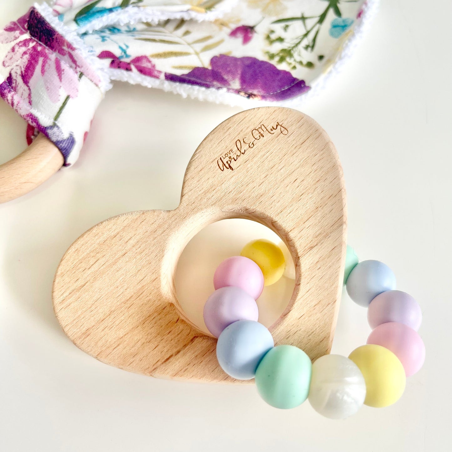 Beechwood Shape Teether (W)