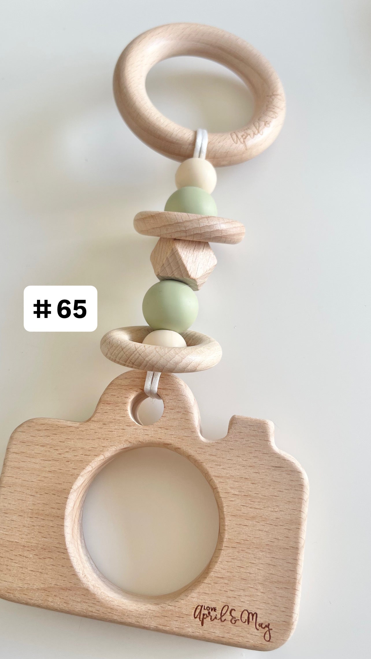 READY TO SHIP - Keepsake Teether & Rattle
