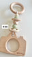 READY TO SHIP - Keepsake Teether & Rattle