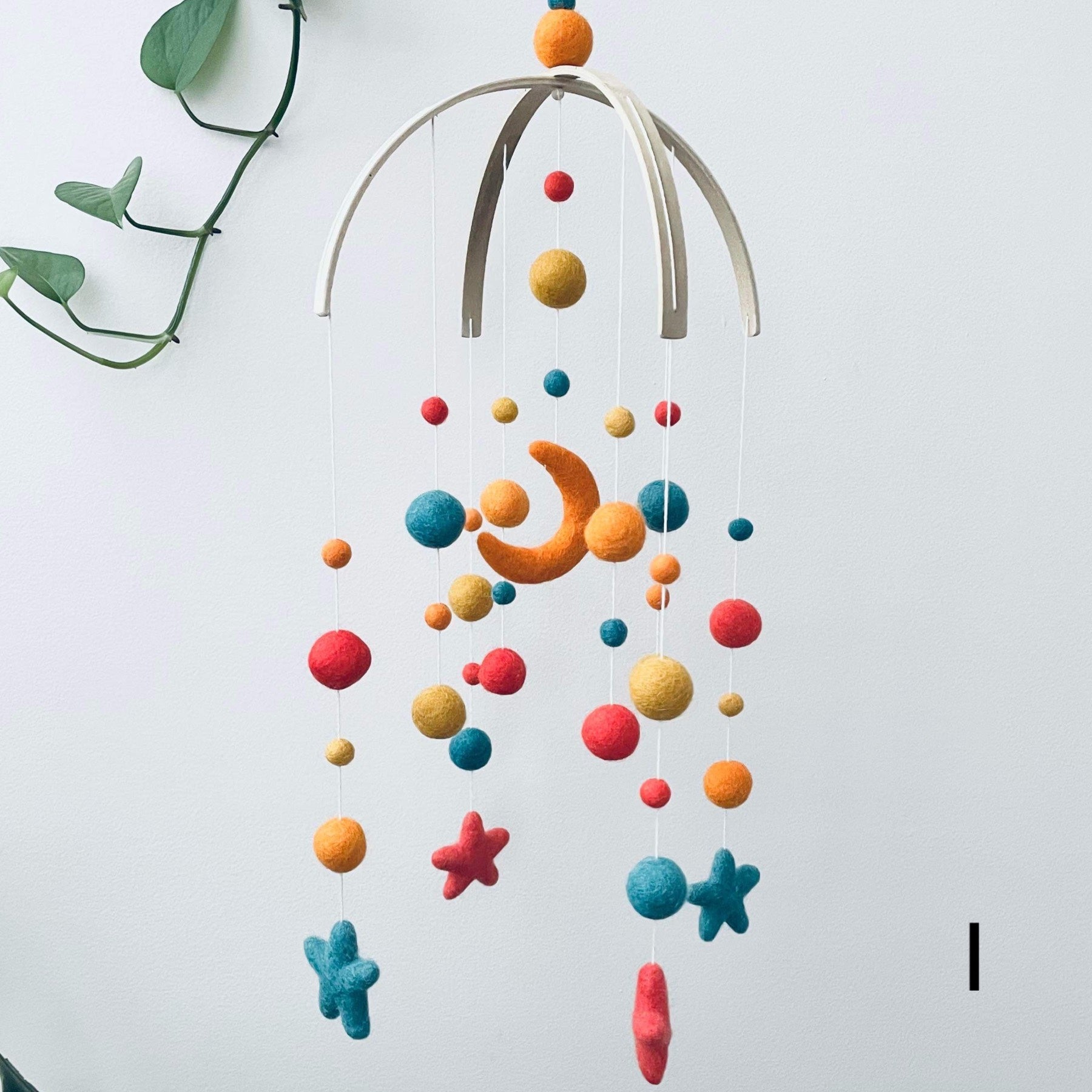 Moon & Stars Baby Mobile image 9