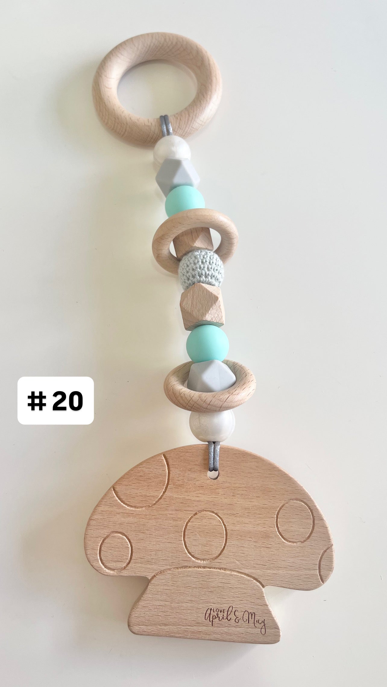 READY TO SHIP - Pram Play Teether & Rattle