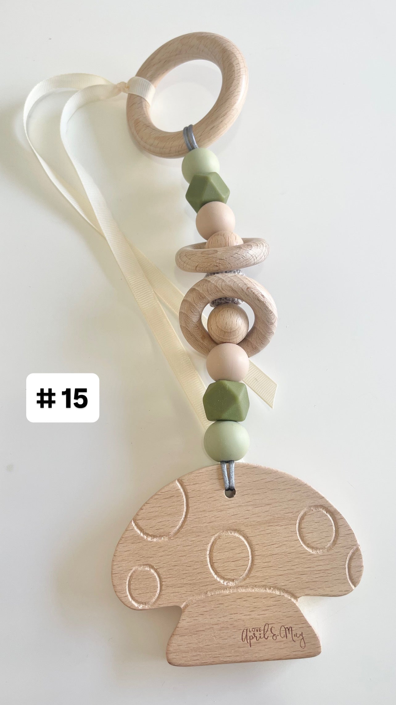 READY TO SHIP - Pram Play Teether & Rattle