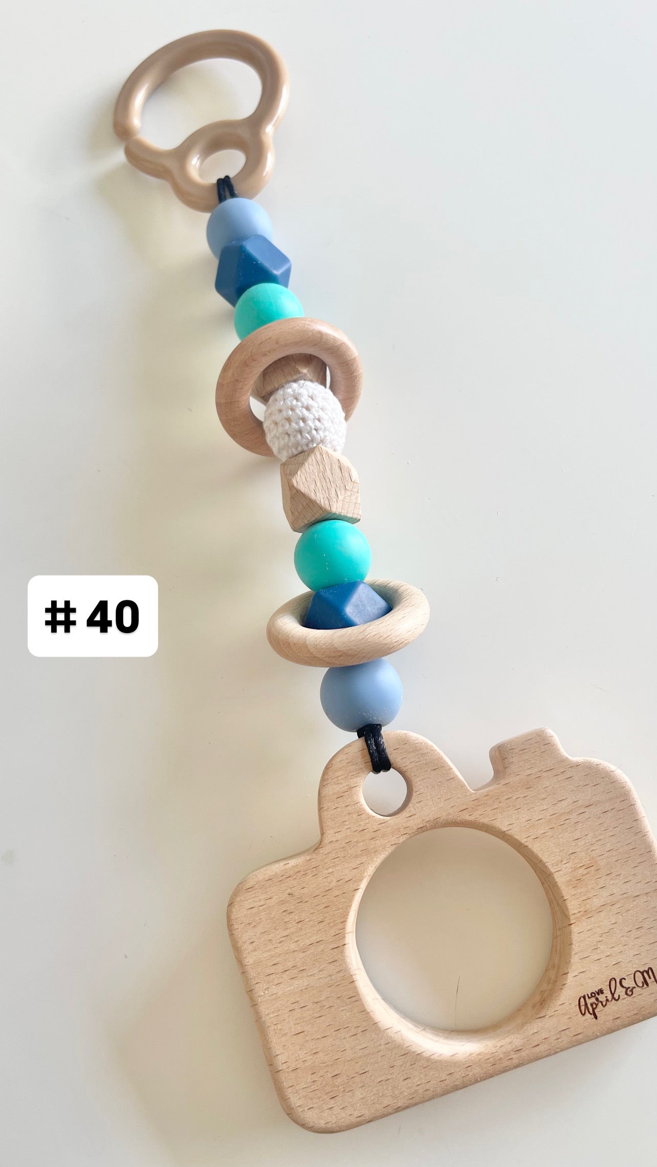 READY TO SHIP - Pram Play Teether & Rattle
