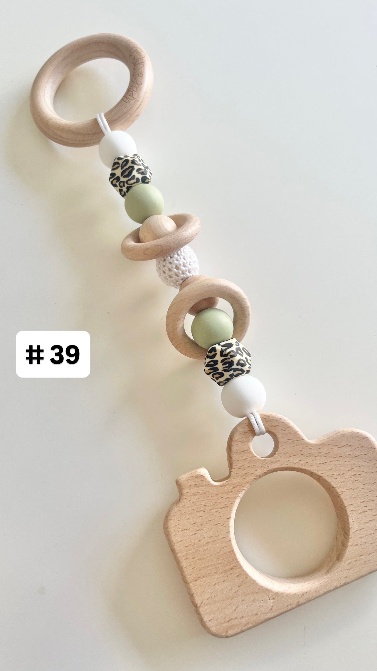 READY TO SHIP - Pram Play Teether & Rattle