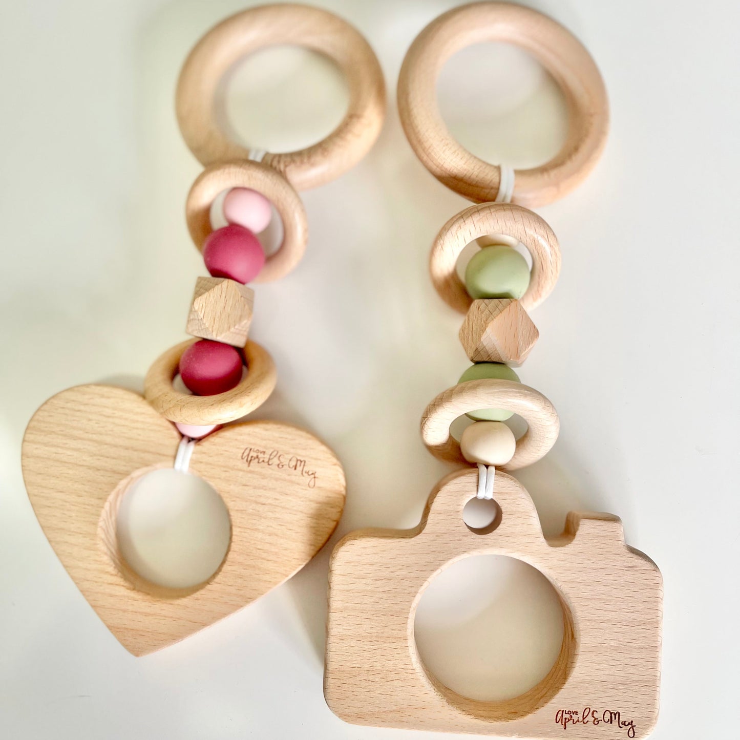 Beechwood Keepsake Teether & Rattle