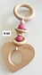 READY TO SHIP - Keepsake Teether & Rattle