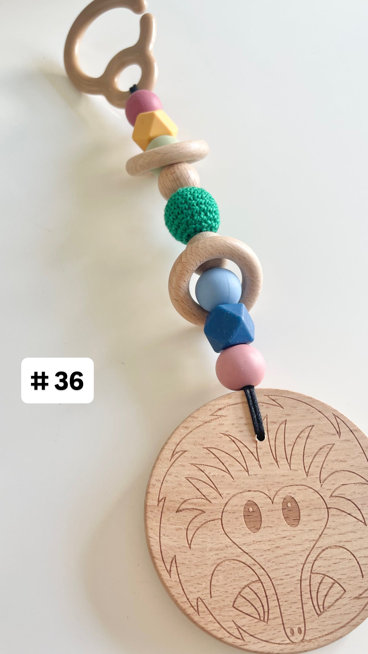READY TO SHIP - Pram Play Teether & Rattle