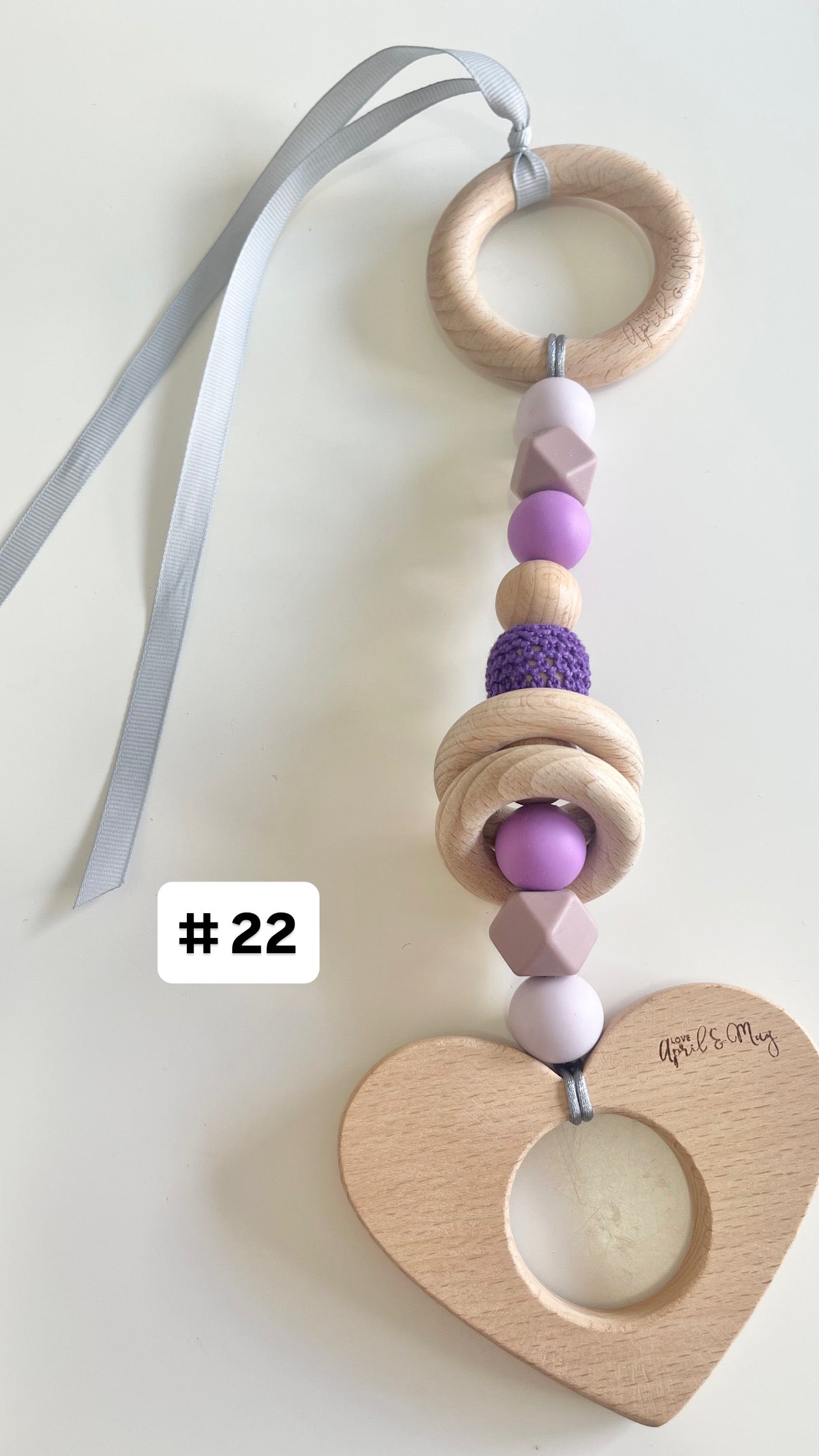 READY TO SHIP - Pram Play Teether & Rattle
