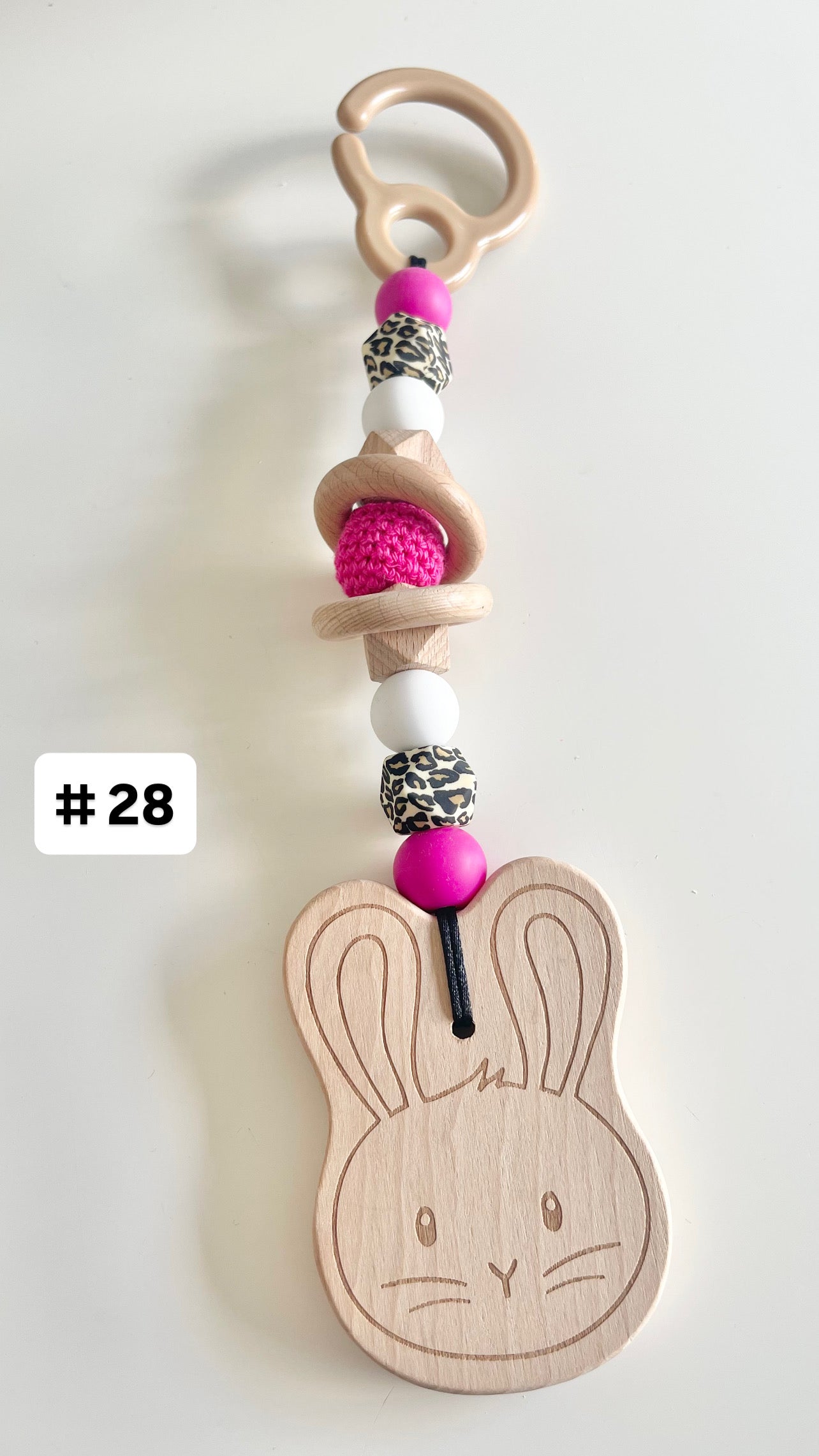 READY TO SHIP - Pram Play Teether & Rattle