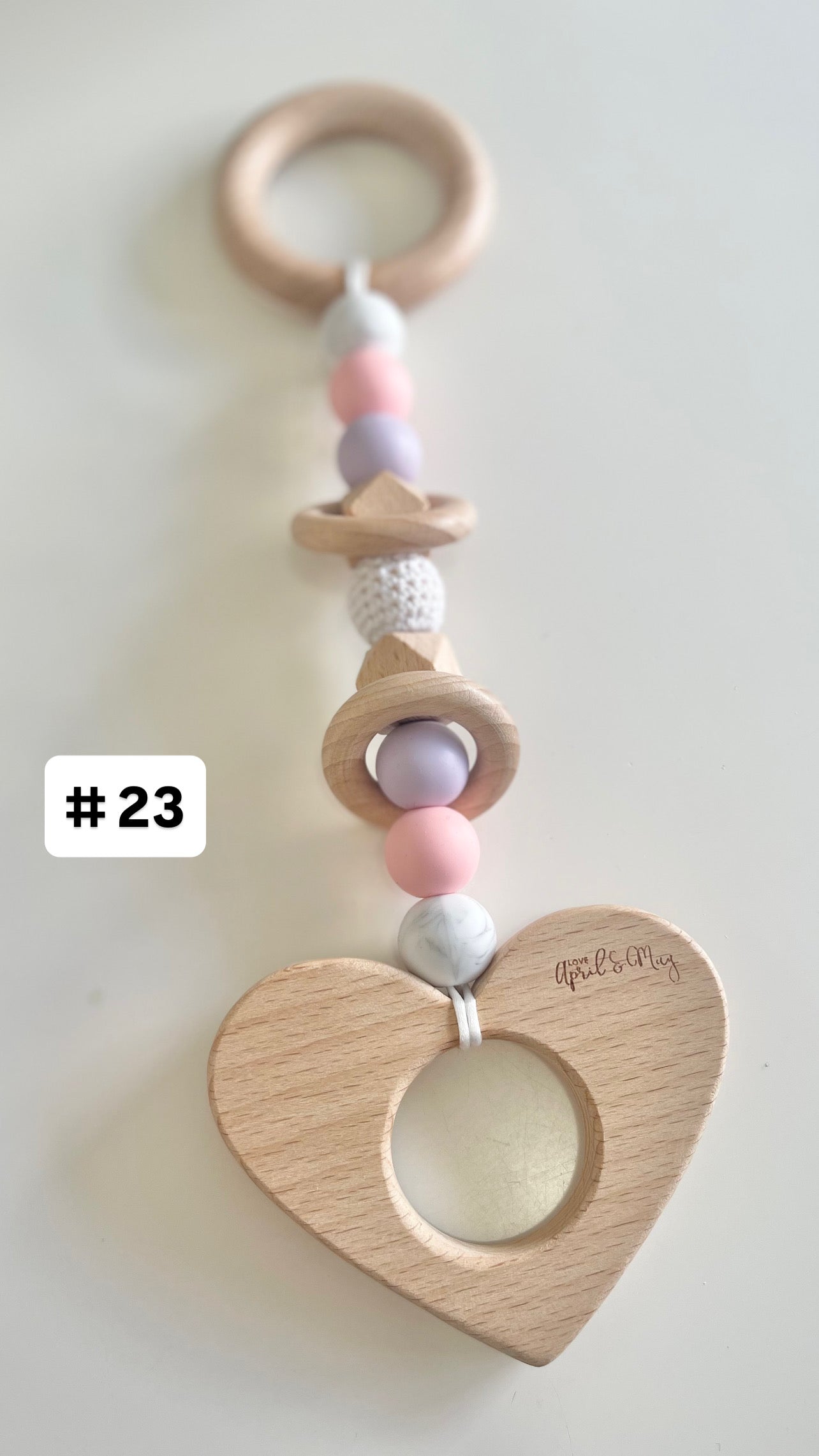 READY TO SHIP - Pram Play Teether & Rattle