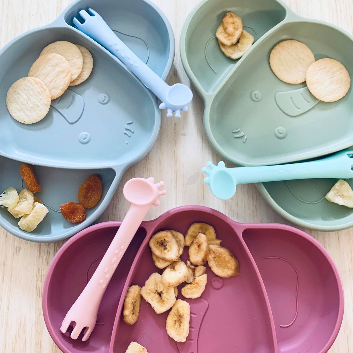 Elephant Silicone Suction Plate