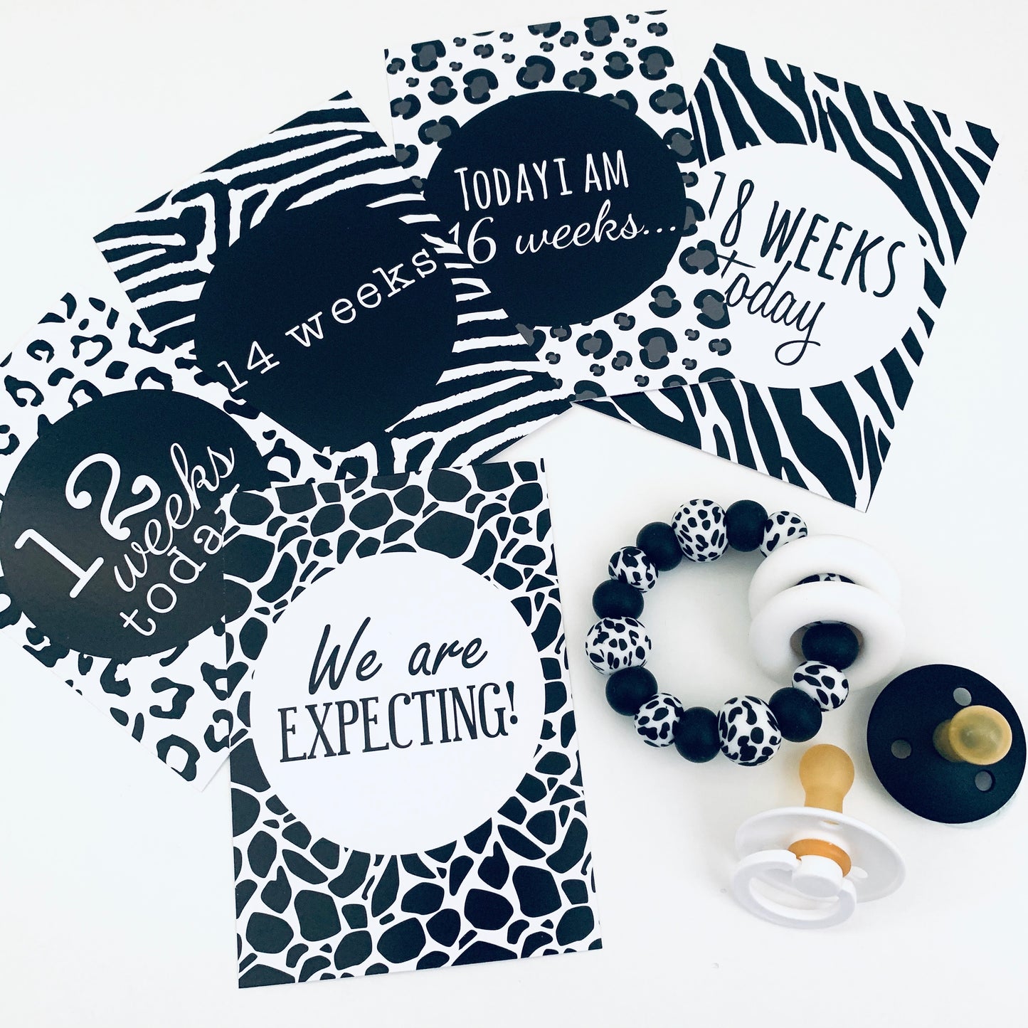 Pregnancy & Baby Milestone Cards- set of 29 cards image 8