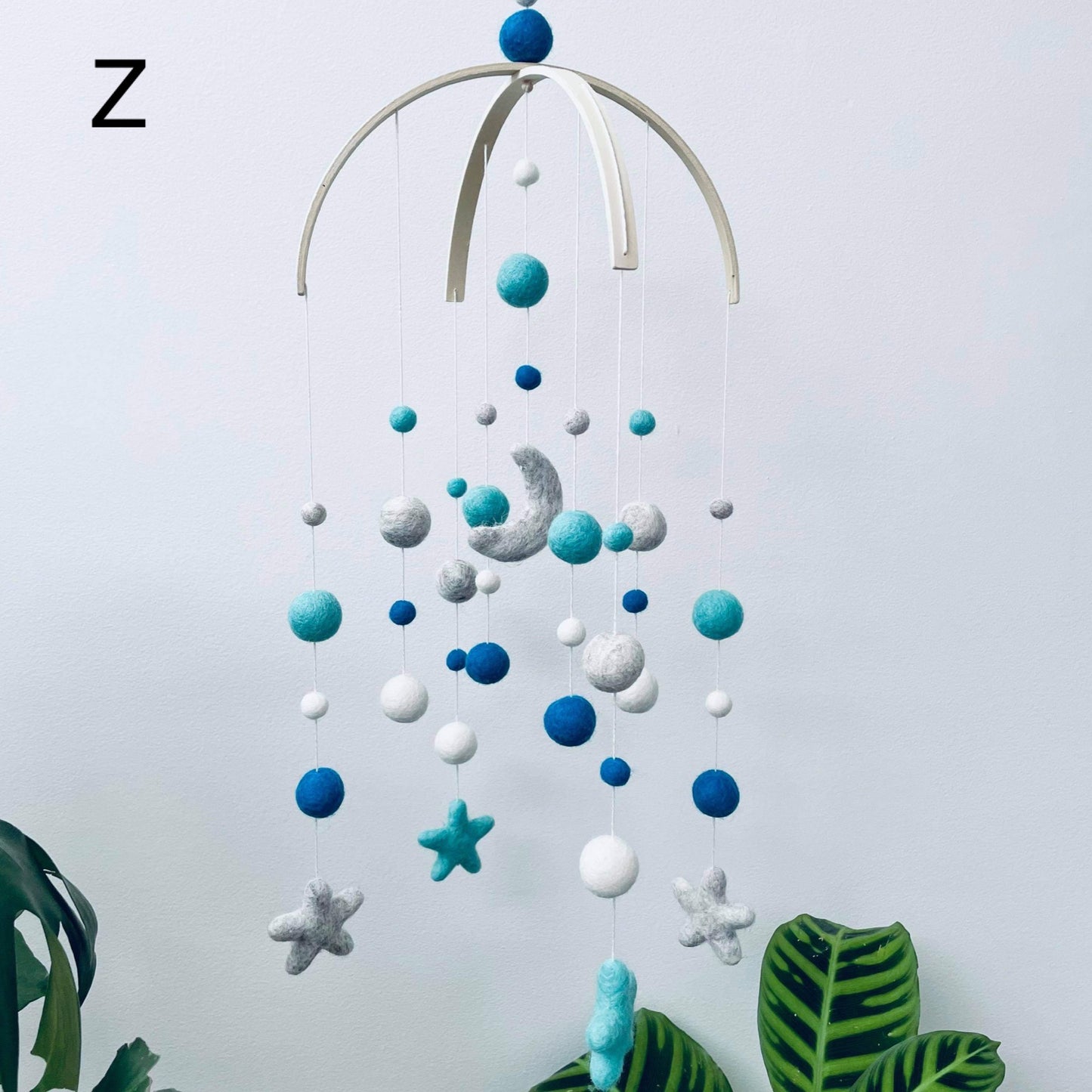 Moon & Stars Baby Mobile image 26