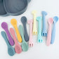 Silicone Cutlery - Baby Sporks and Spoons image 0