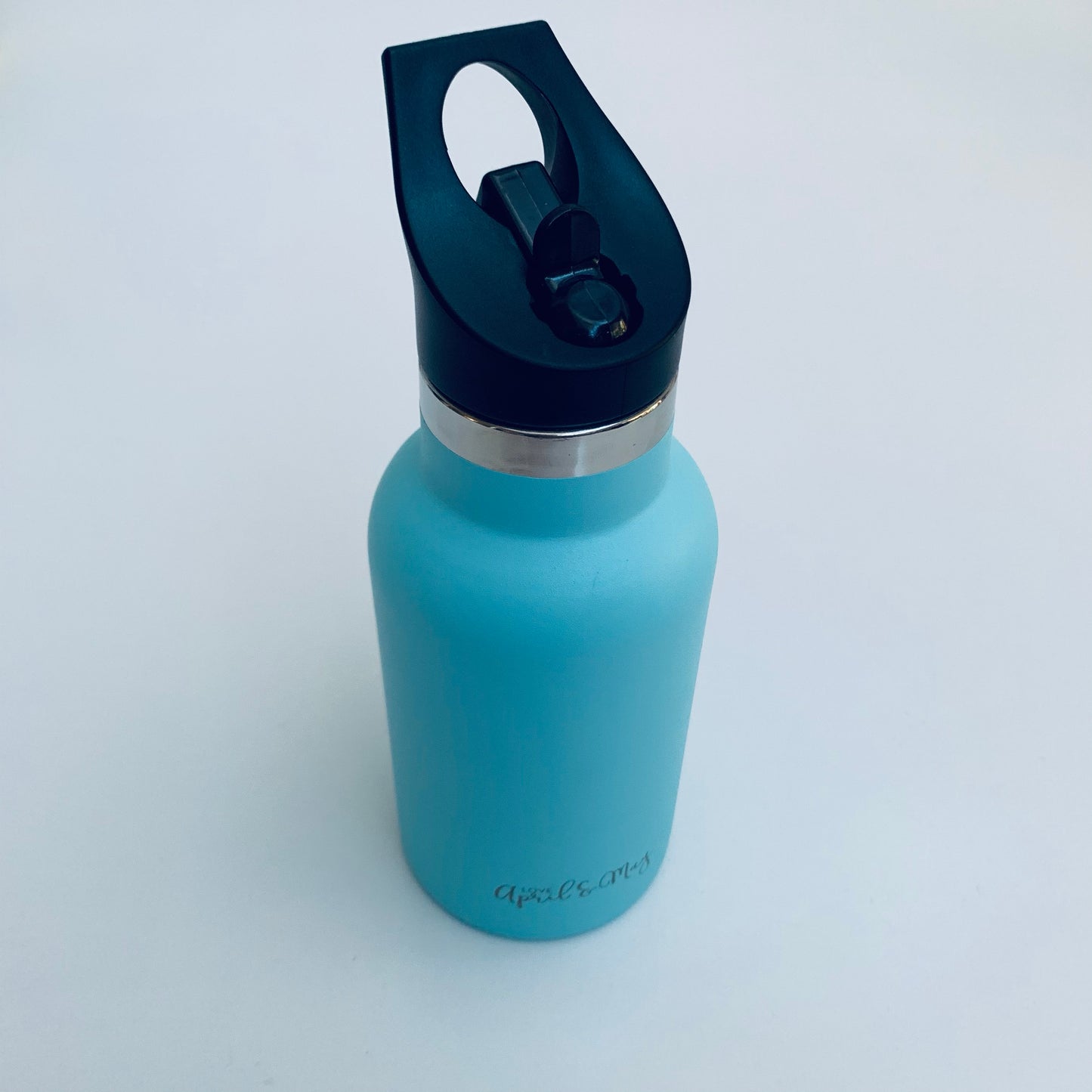 Stainless Steel Water Bottle - Small 380ml - Aqua image