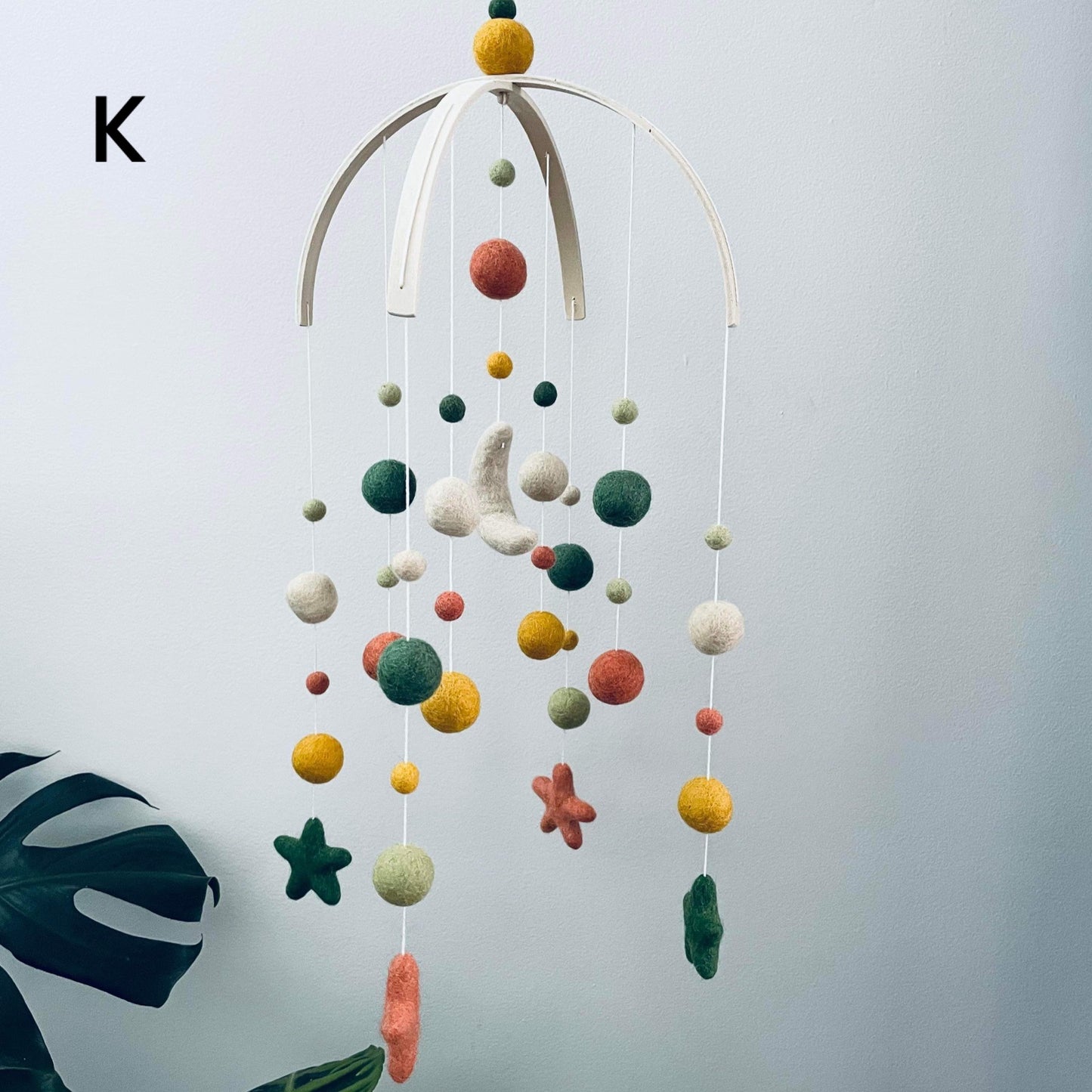 Moon & Stars Baby Mobile image 11