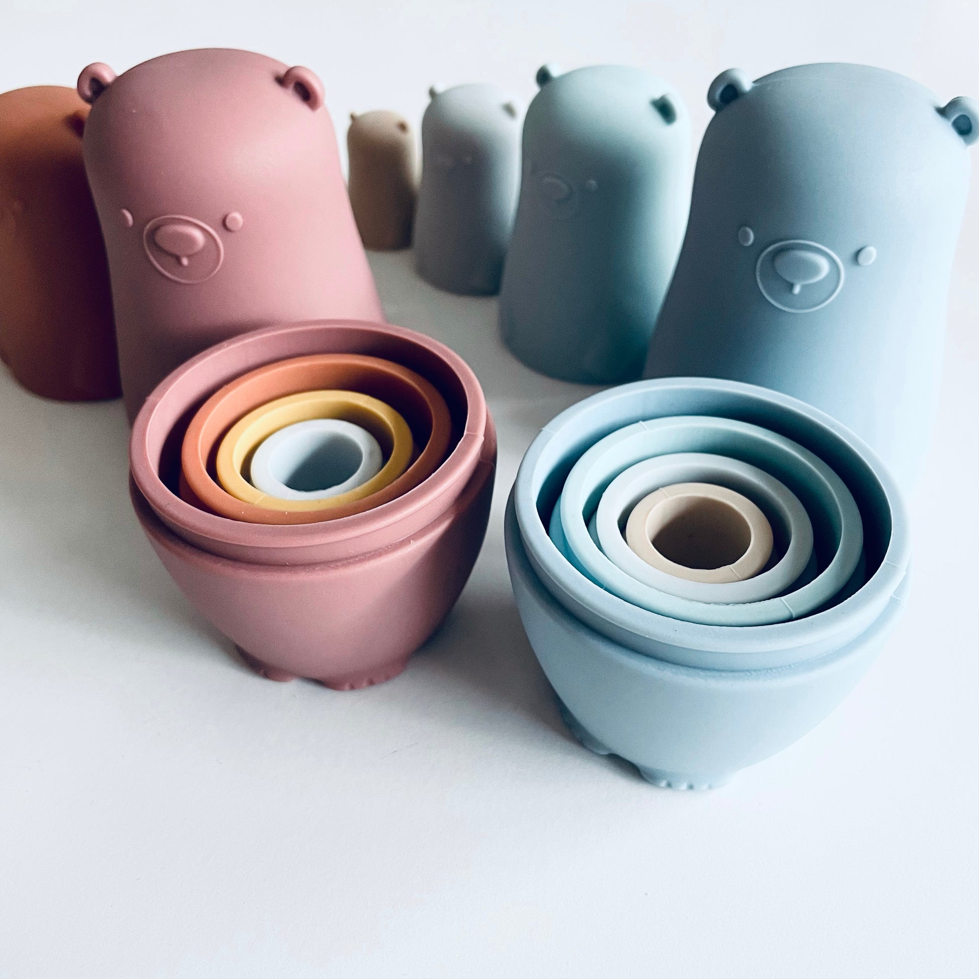 Silicone Bear Nesting Toy image 11