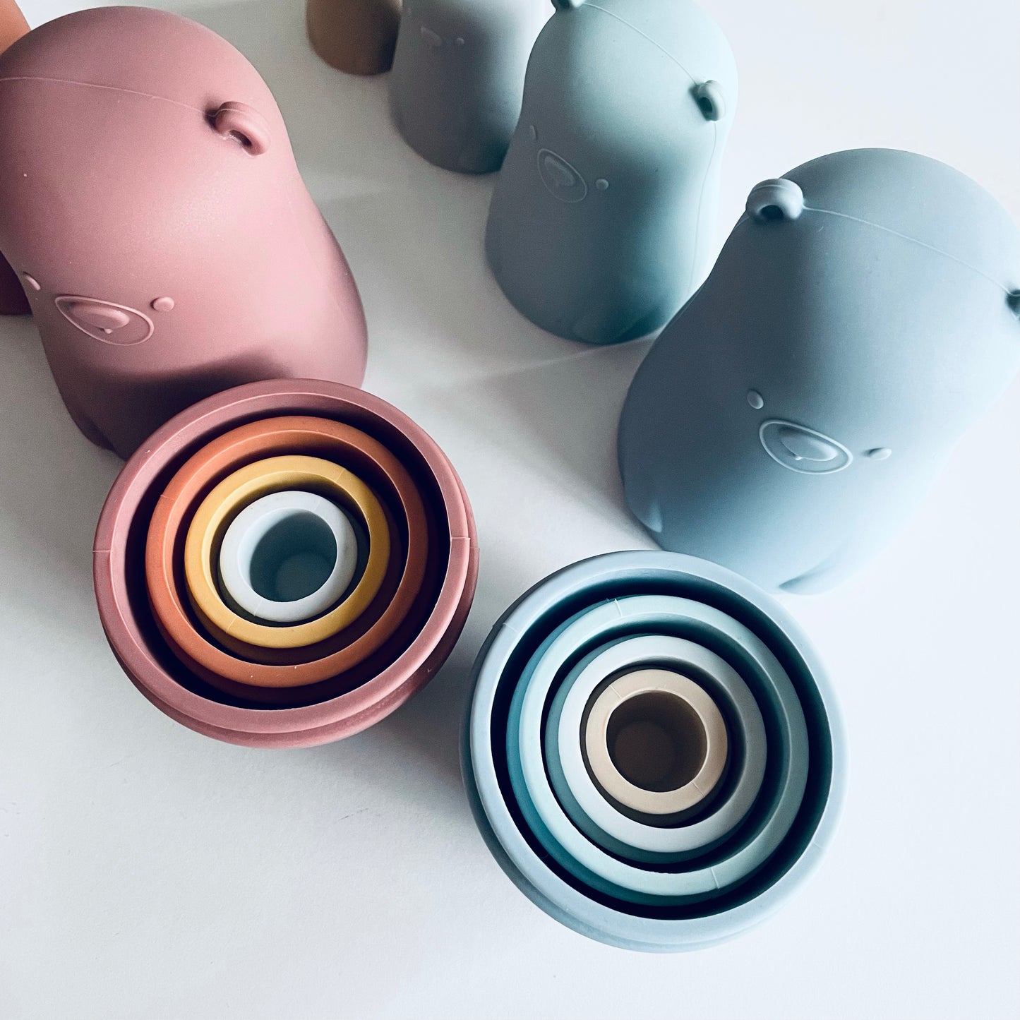 Silicone Bear Nesting Toy image 10