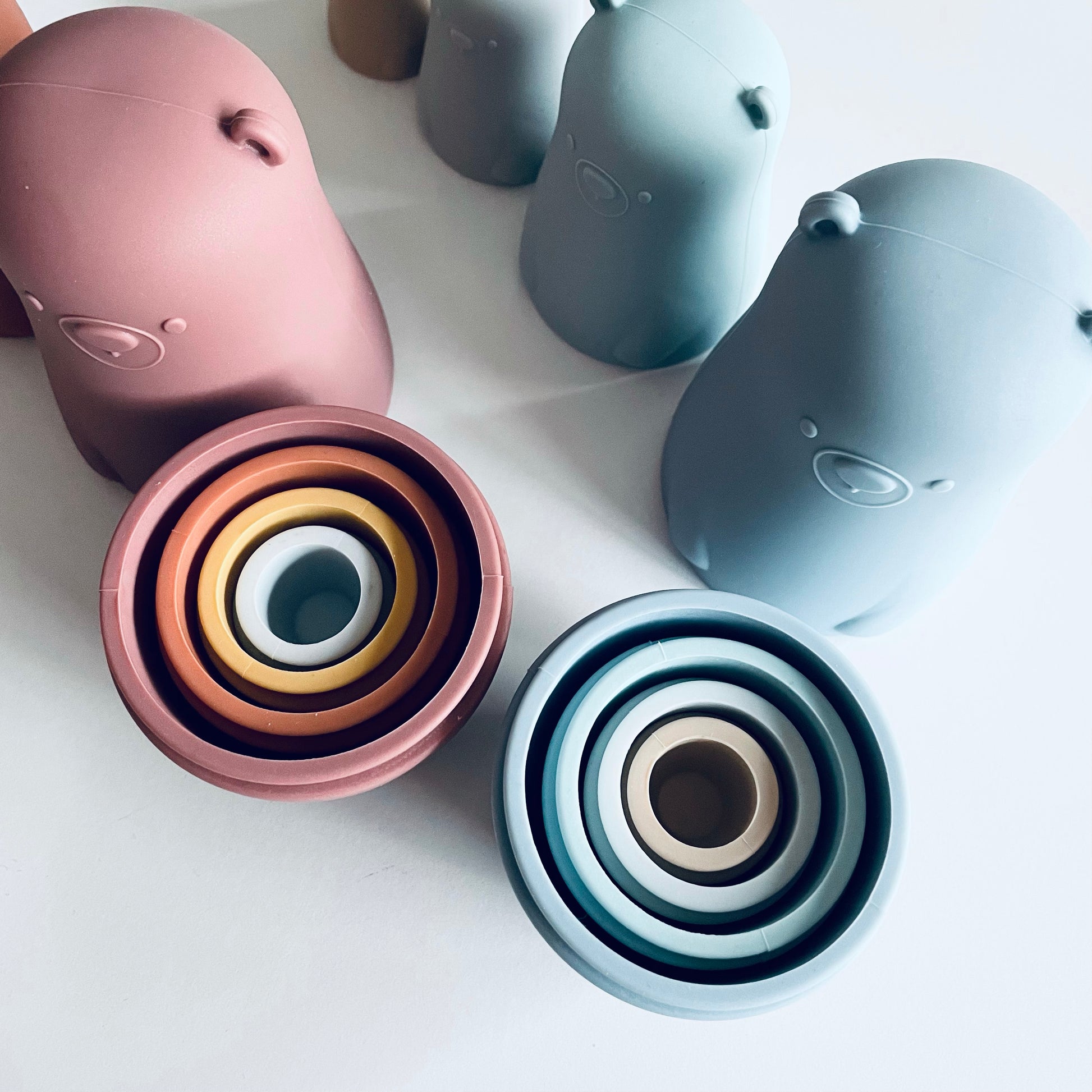 Silicone Bear Nesting Toy image 10