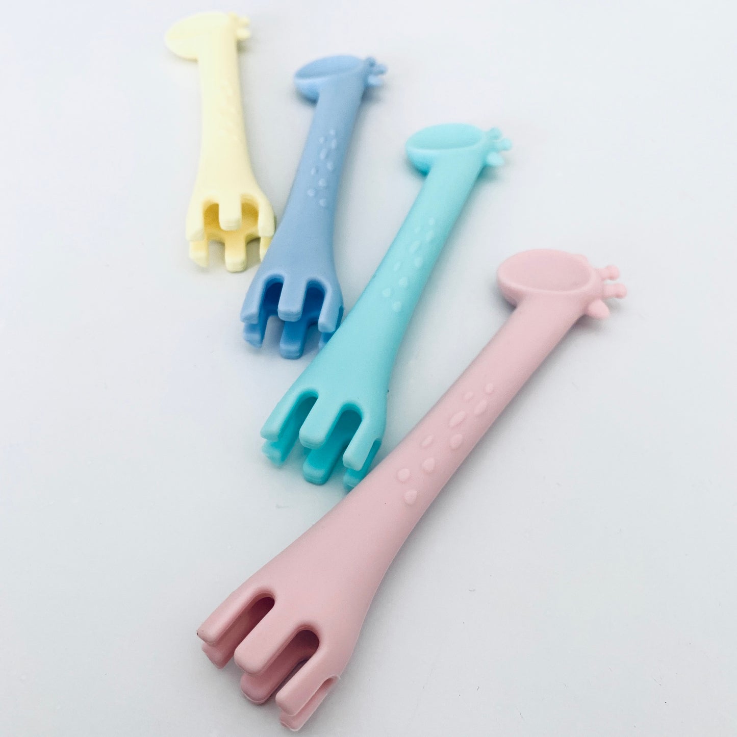 Silicone Cutlery - Baby Sporks and Spoons image 1